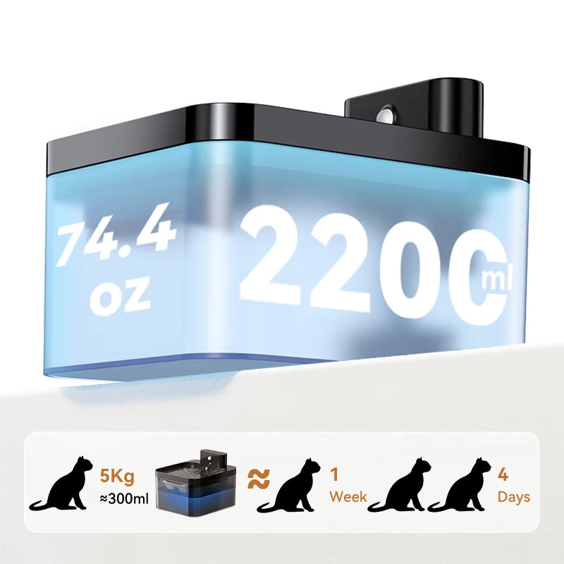 Automatic water fountain