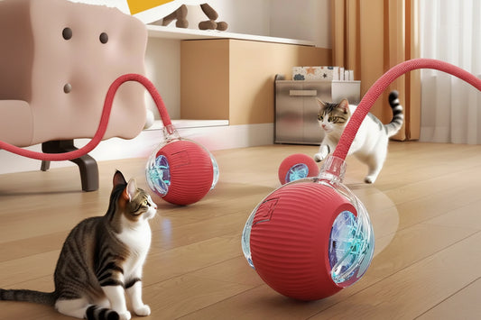 Interactive ball for pets