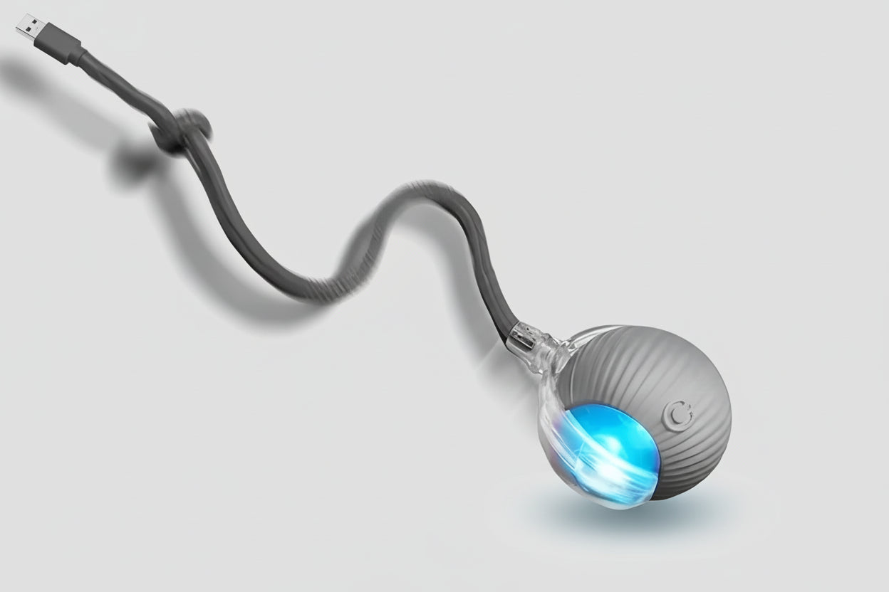 Interactive ball for pets