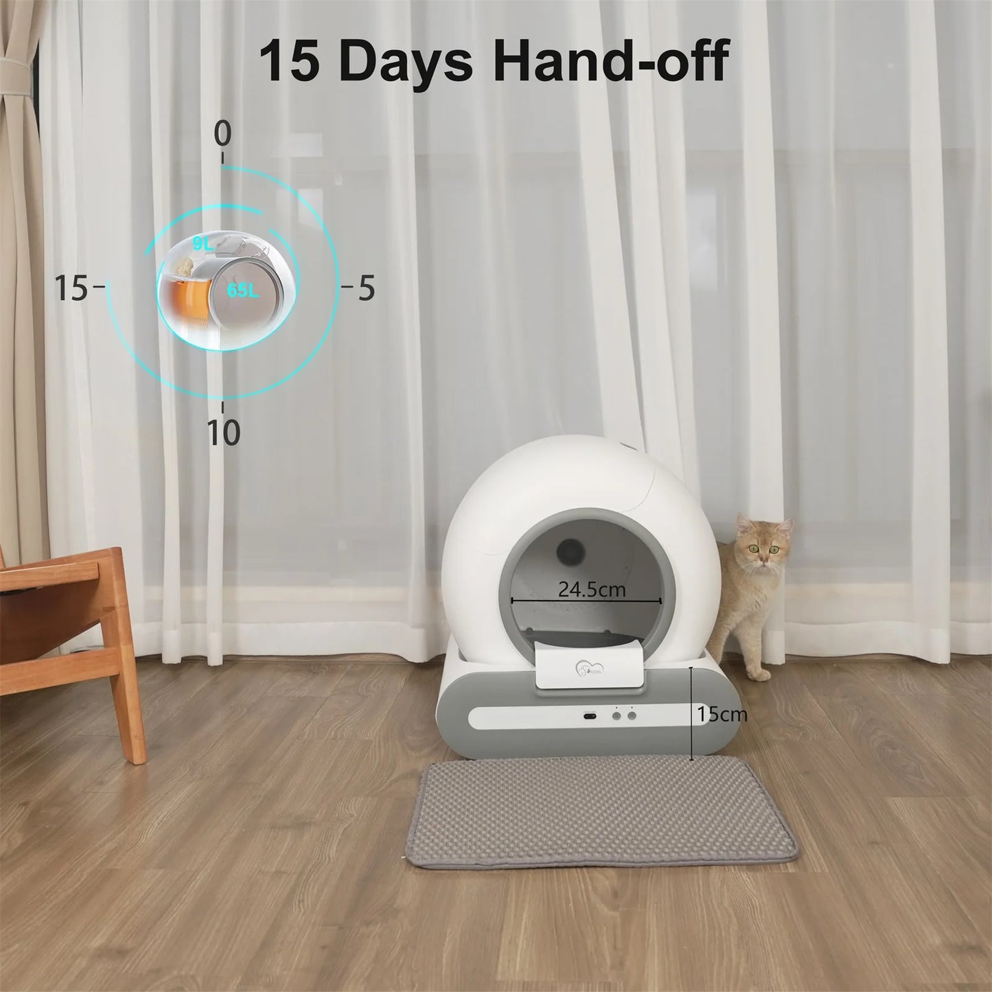 Automatic litter box