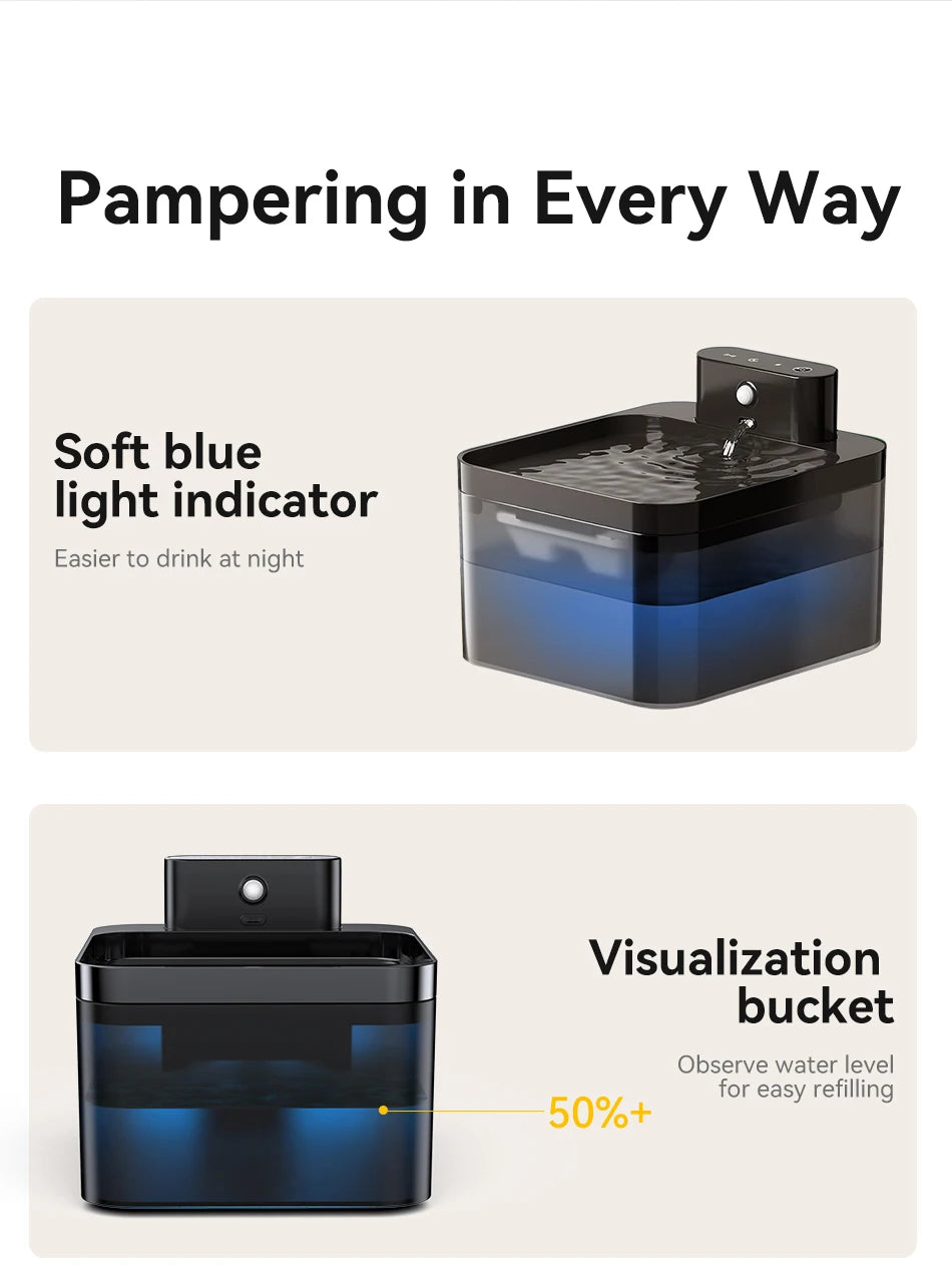 Automatic water fountain