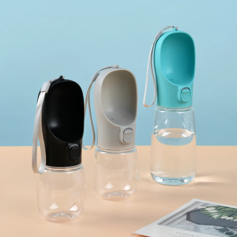 Portable water bottle for dogs