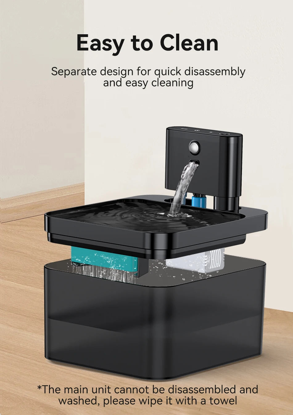 Automatic water fountain