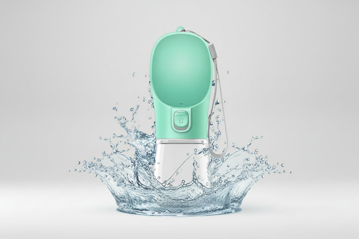 Portable water bottle for dogs