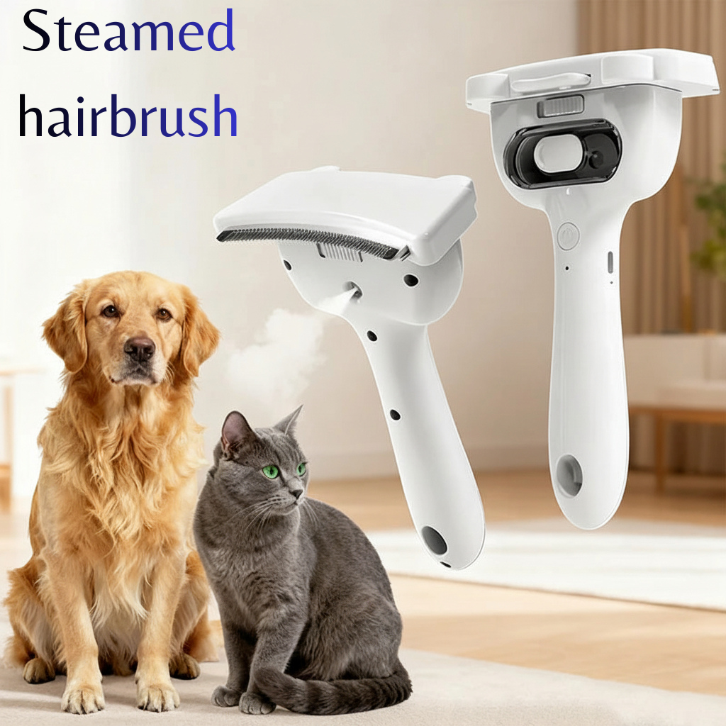 2-in-1 steam brush